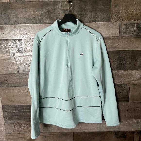 SOLD Ariat Womens 1/4 Zip Top XXL - Picture 1 of 2